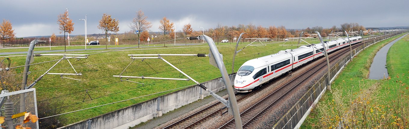 Mit dem Zug nach Holland